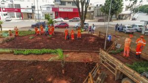 Obra Praça Dom Emanuel