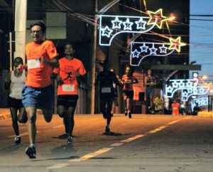 Corrida noturna Capa