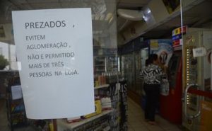 aviso aglomeracao