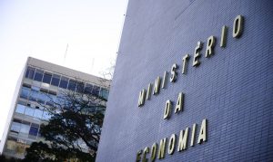 Fachada do Ministério da economia na Esplanada dos Ministérios