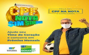 cpf na nota