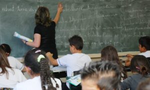 professora sala de aula