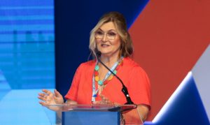 Posse da nova presidente da Caixa, Rita Serrano