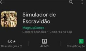 app simulador escravidao