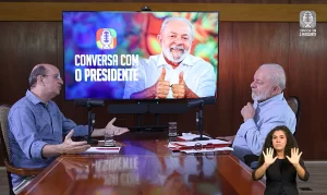 conversa com presidente