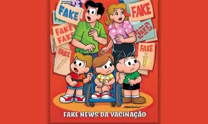 turma da monica revista vacinas