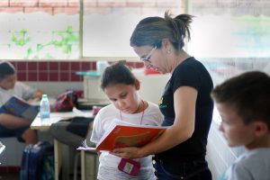 pedagogo sala de aula