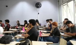 sala de aula cursinho