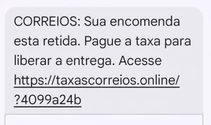 alerta correios