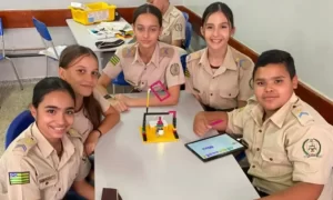 alunos olimpiada de robotica