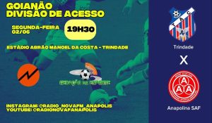 Trindade X Anapolina