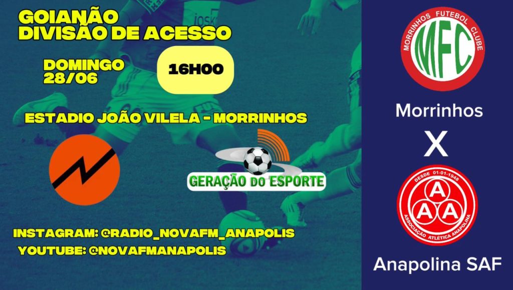 morrinhos x anapolina