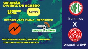 morrinhos x anapolina