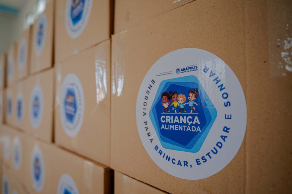 cestas criancas alimentadas