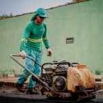 Manutenção asfáltica atende 11 bairros de Anápolis nesta segunda-feira (16)